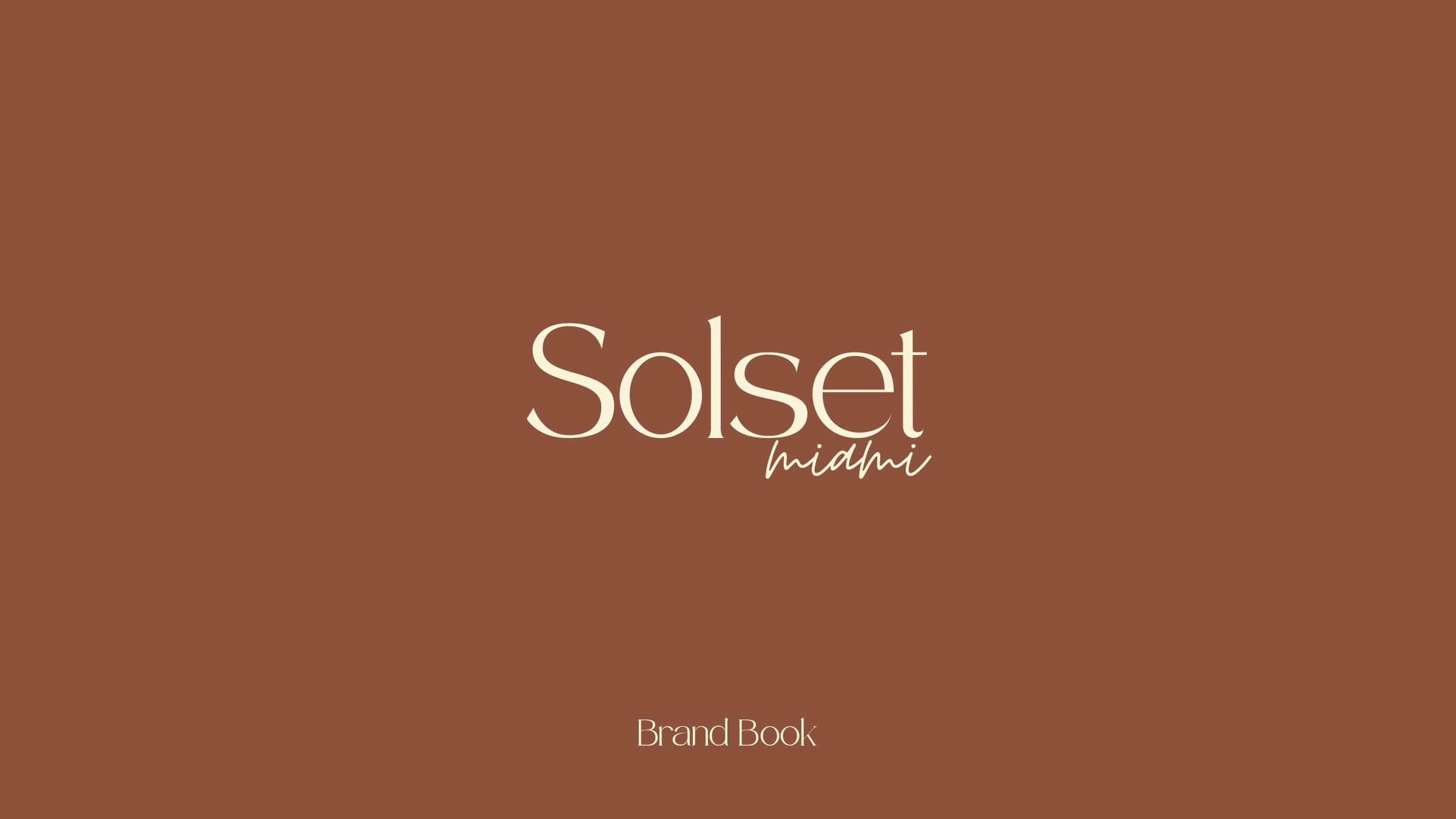 Solset Miami brand application 1