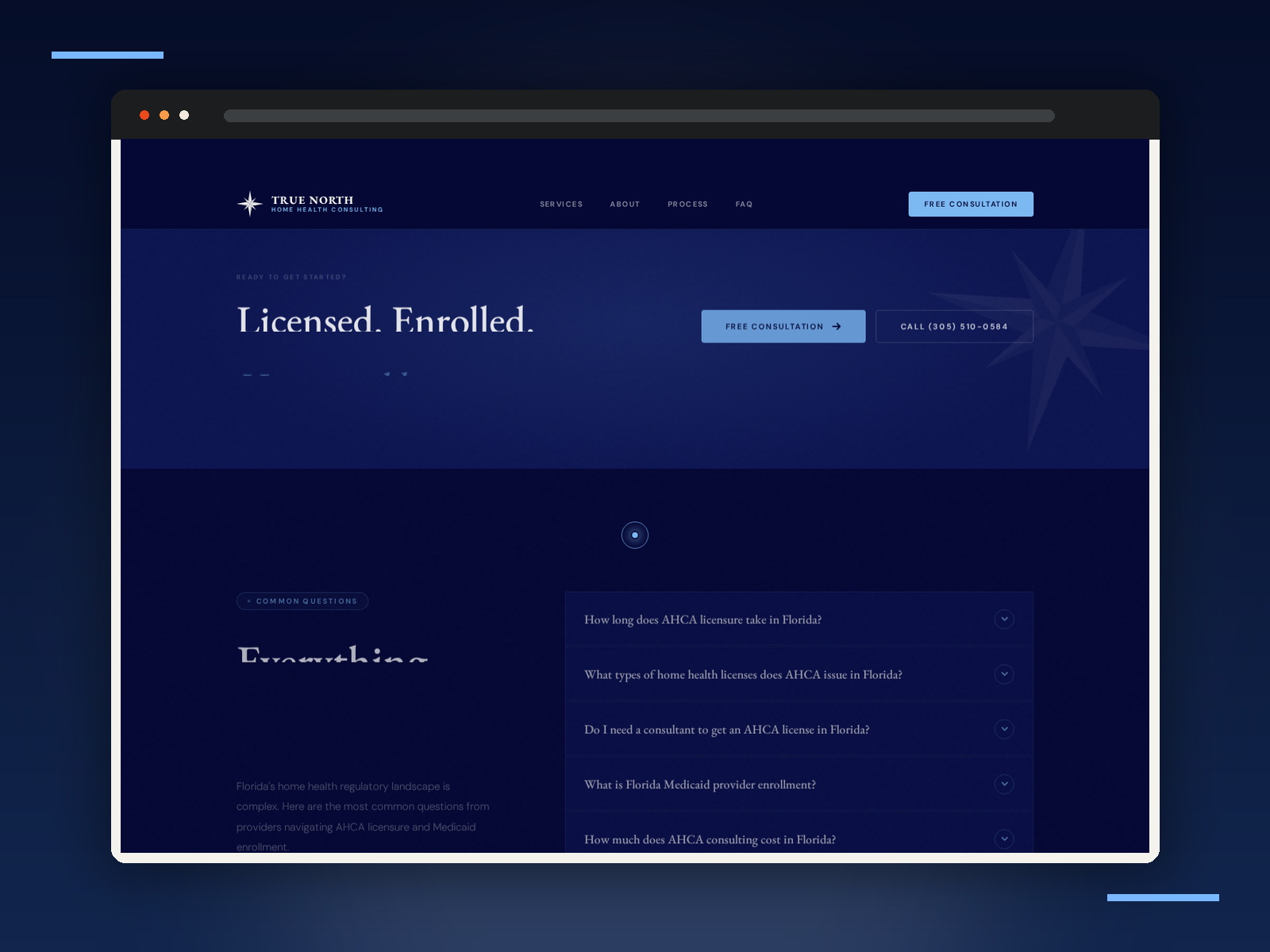 True North Home Health Consulting brand application 5